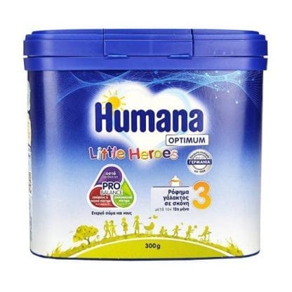 HUMANA Γάλα σε Σκόνη 3 Optimum Junior Milk για 12+ Μηνών 300gr