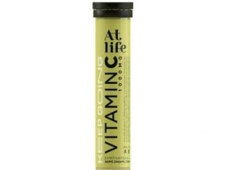 AT LIFE Vitamin C 1000mg Με Γεύση Λεμόνι 20 Αναβράζοντα Δισκία