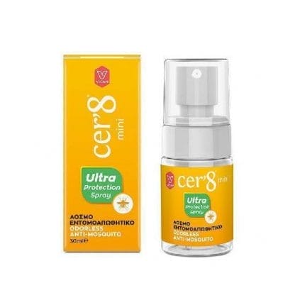 VICAN Cer'8 Ultra Protection Spray Άοσμο Εντομοαπωθητικό 30ml