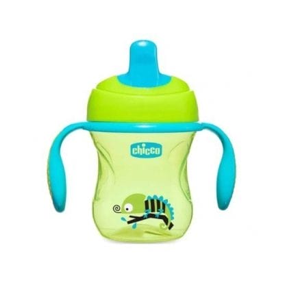 CHICCO Training Cup Εκπαιδευτικό Κύπελο 6m+ 1 Τεμάχιο - Λαχανί
