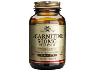 SOLGAR L-Carnitine 500mg 60 Ταμπλέτες