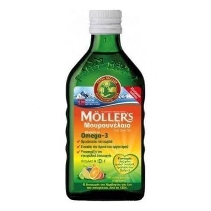 MOLLER'S Μουρουνέλαιο Tutti Frutti 250ml