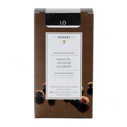 KORRES Argan Oil Advanced Colorant 1.0 Μαύρο 50ml