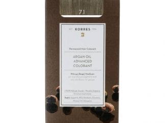 KORRES Argan Oil Advanced Colorant 7.1 Ξανθό Σαντρέ 50ml
