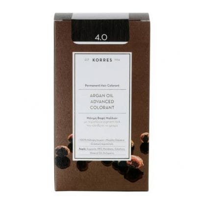 KORRES Argan Oil Advanced Colorant 4.0 Καστανό 50ml