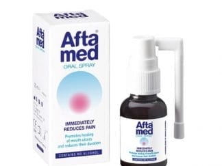 CURAPROX Aftamed Spray Σπρέι Για Την Ανακούφιση από Στοματικά Έλκη & Άφθες 20ml