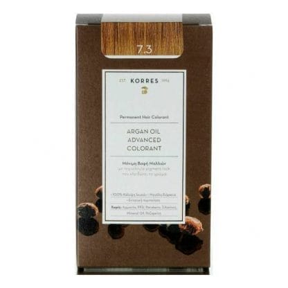 KORRES Argan Oil Advanced Colorant 7.3 Ξανθό Χρυσό Μελί 50ml