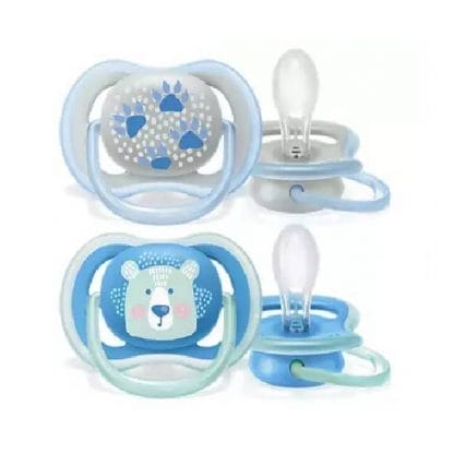 PHILIPS Avent Πιπίλα Ultra Air Bear 6-18m SCF085/03 2 Τεμάχια