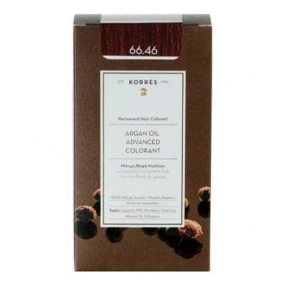 KORRES Argan Oil Advanced Colorant 66.46 Έντονο Κόκκινο Βουργουνδίας 50ml