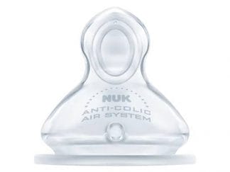 NUK First Choice Plus Θηλή Σιλικόνης με Βαλβίδα M1 0-6m 1 τεμάχιο