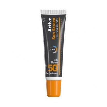 FREZYDERM Active Sun Screen Lip Balm SPF50+ 15ml