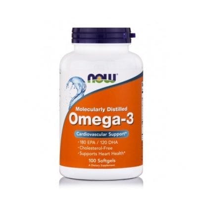 NOW FOODS Omega-3 1.000mg 100 Μαλακές Κάψουλες